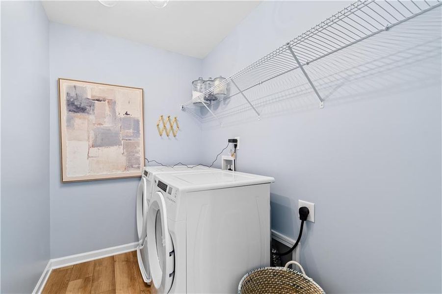 Furnished interior view inside a new home in Bowers Farm, McDonough (Image 38).