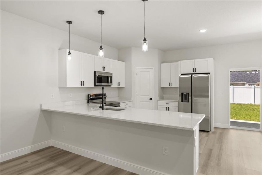Furnished interior view inside a new home in , Ocala (Image 15).