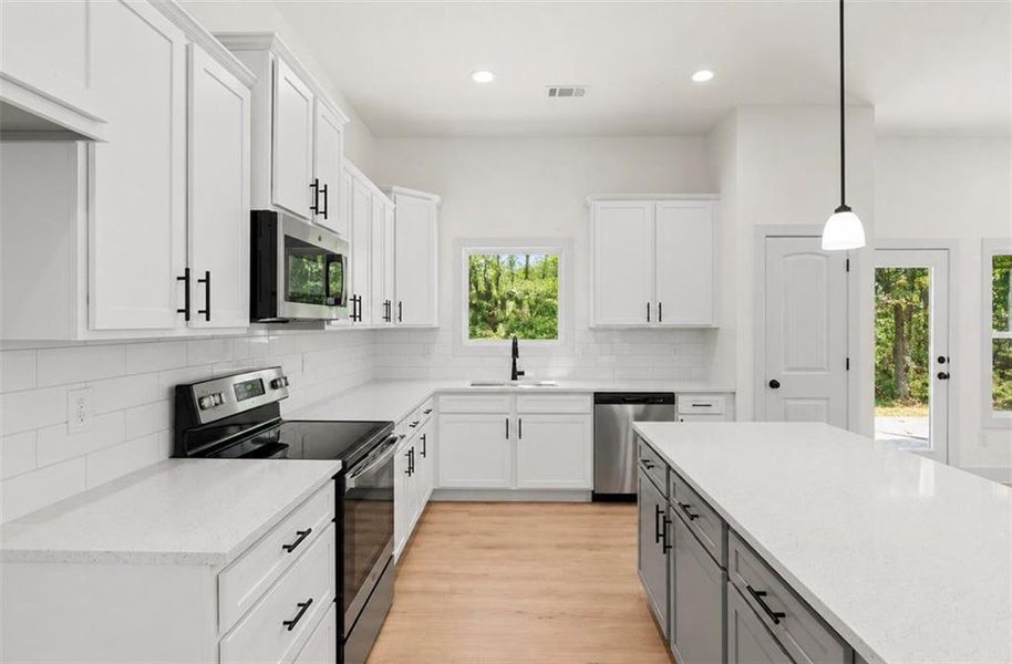 Furnished interior view inside a new home in , Carrollton (Image 6).