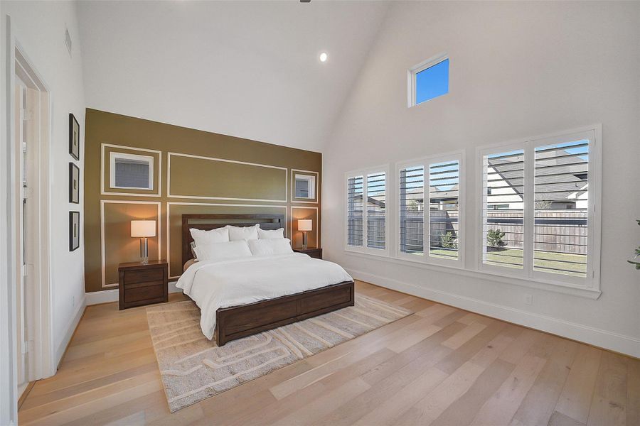 Furnished interior view inside a new home in , Cypress (Image 27).