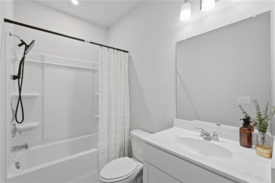 Furnished interior view inside a new home in Berkeley Mill, Cumming (Image 5).