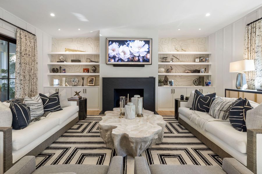 Furnished interior view inside a new home in , Sullivan's Island (Image 16).