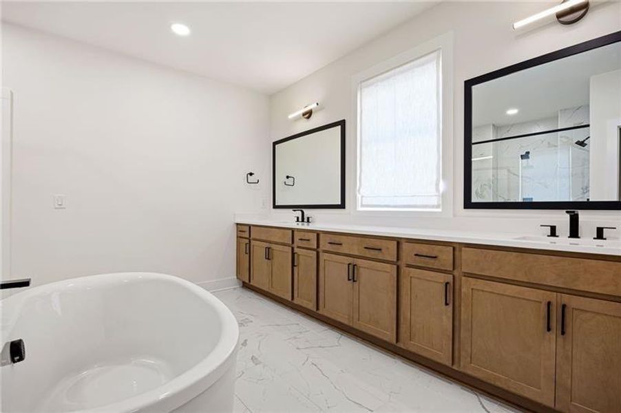 Furnished interior view inside a new home in , Woodstock (Image 44).