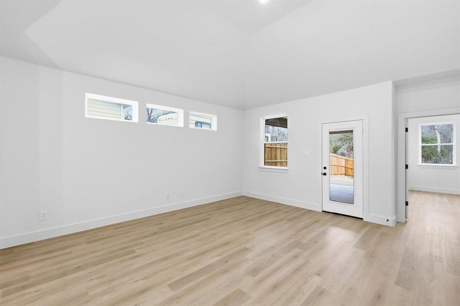 Spacious, unfurnished interior of a new home in , Fort Worth (Image 12). Spacious, unfurnished interior of a new home in , Fort Worth (Image 12).