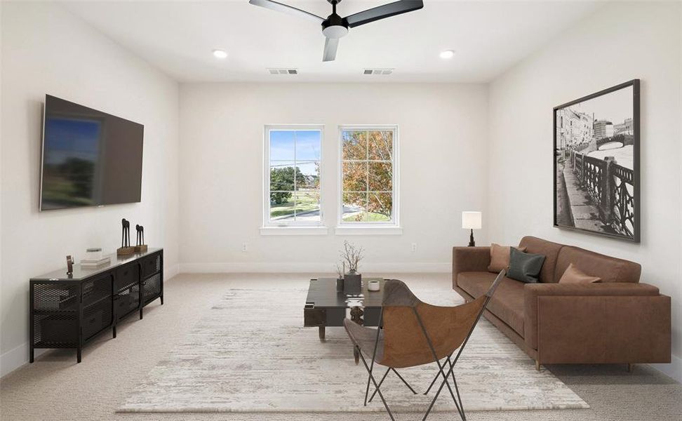 Furnished interior view inside a new home in , Roanoke (Image 30). Furnished interior view inside a new home in , Roanoke (Image 30).
