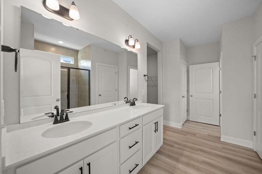 Furnished interior view inside a new home in Hopewell Garden, Winston-Salem (Image 13).