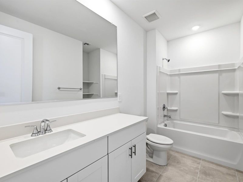 Furnished interior view inside a new home in Allure Vista Estate Series, Buckeye (Image 6). Furnished interior view inside a new home in Allure Vista Estate Series, Buckeye (Image 6).