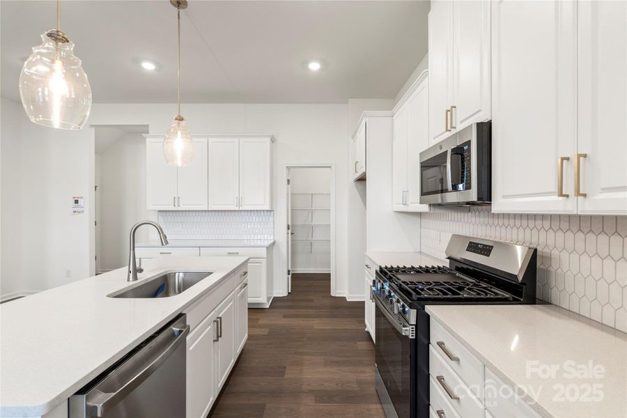 Furnished interior view inside a new home in , Indian Land (Image 18).