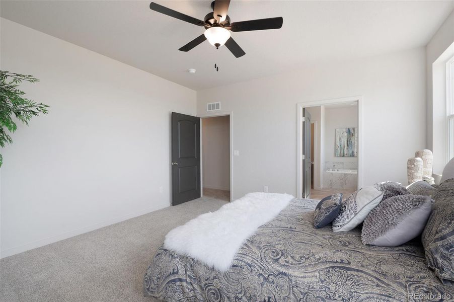 Furnished interior view inside a new home in , Pueblo West (Image 16).