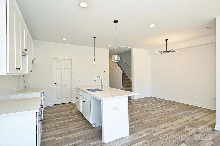 Furnished interior view inside a new home in , Charlotte (Image 16).