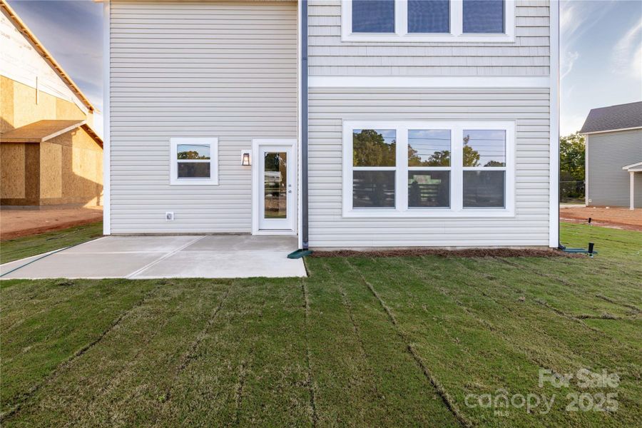 Exterior details and patio area of a home in Morrow Brook, Albemarle (Image 3).