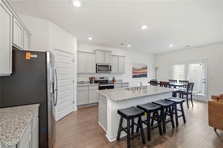 Furnished interior view inside a new home in Twin Lakes, Hoschton (Image 6).