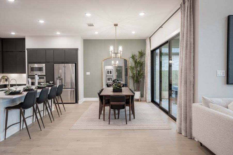 Representative furnished interior of a home built from the Barnhart by Tri Pointe Homes in Pecan Ridge, Fulshear (Image 14). Representative furnished interior of a home built from the Barnhart by Tri Pointe Homes in Pecan Ridge, Fulshear (Image 14).
