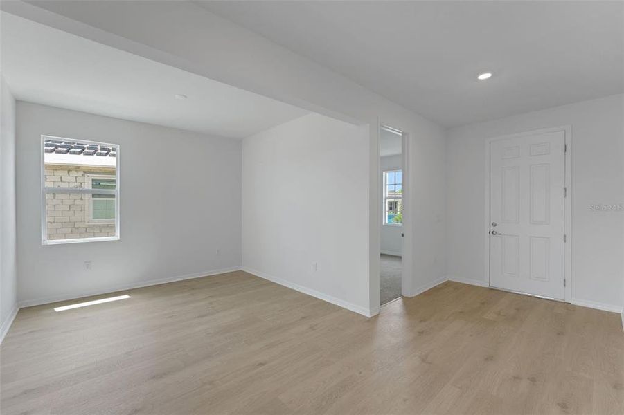Spacious, unfurnished interior of a new home in River Hall, Alva (Image 17). Spacious, unfurnished interior of a new home in River Hall, Alva (Image 17).