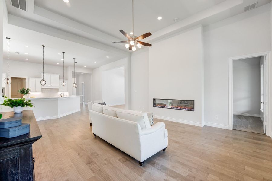 Furnished interior view inside a new home in Audubon 60′, Magnolia (Image 13). Furnished interior view inside a new home in Audubon 60′, Magnolia (Image 13).