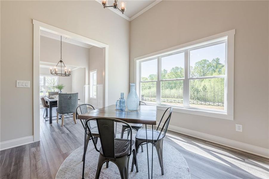 Furnished interior view inside a new home in , Covington (Image 28).