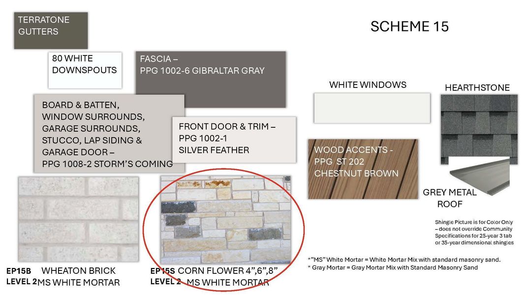 Sample of building materials used in homes in , Austin (Image 9). Sample of building materials used in homes in , Austin (Image 9).