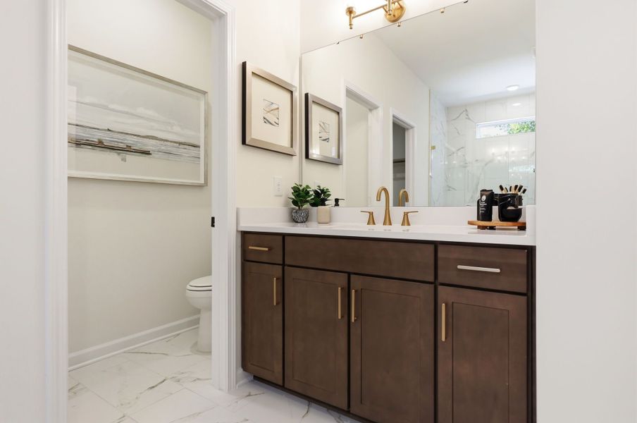 Representative furnished interior of a home built from the The Aspen by Davidson Homes LLC in Ashland, Holly Springs (Image 34).
