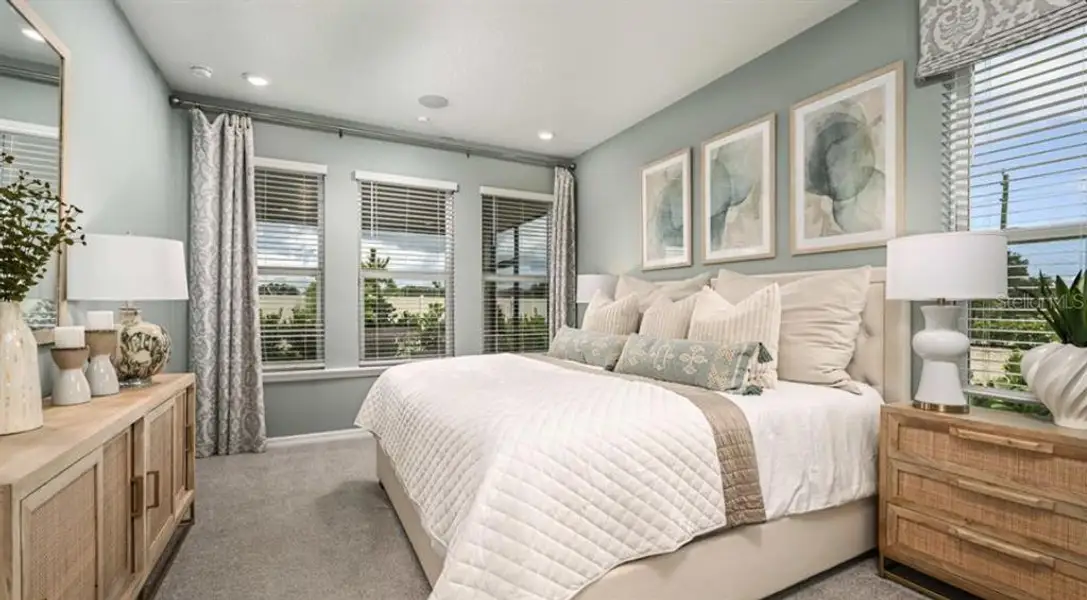 Furnished interior view inside a new home in Palms at Coasterra, Palmetto (Image 13).