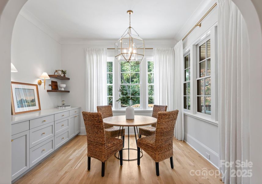 Furnished interior view inside a new home in , Charlotte (Image 10).