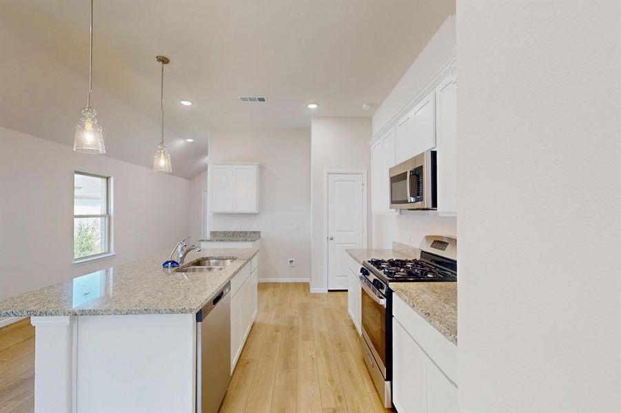 Furnished interior view inside a new home in Elevon, Lavon (Image 10). Furnished interior view inside a new home in Elevon, Lavon (Image 10).