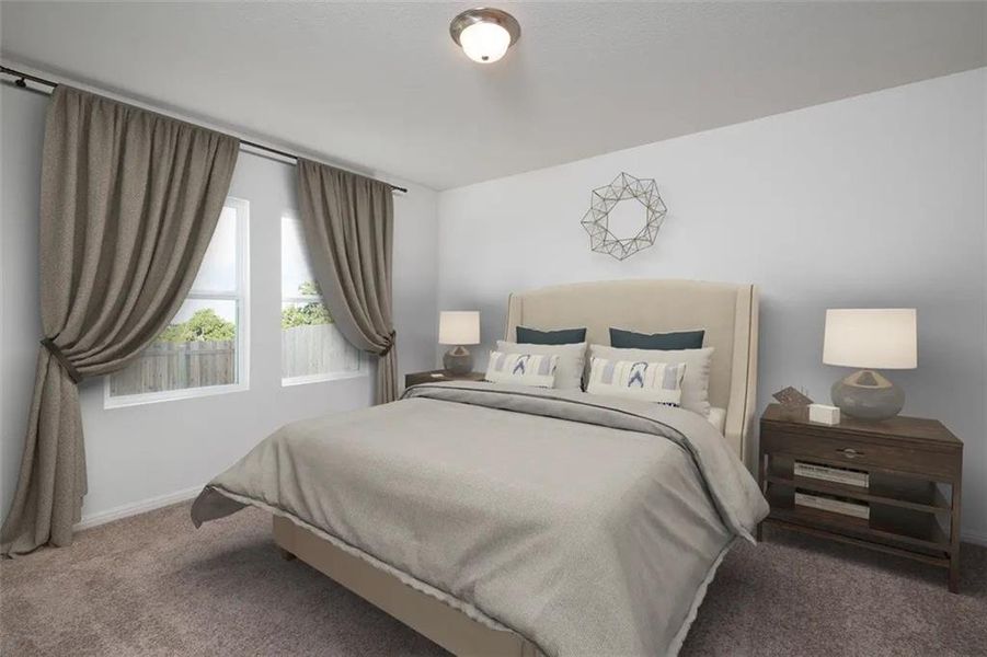 Furnished interior view inside a new home in Silverton, Dacula (Image 8). Furnished interior view inside a new home in Silverton, Dacula (Image 8).