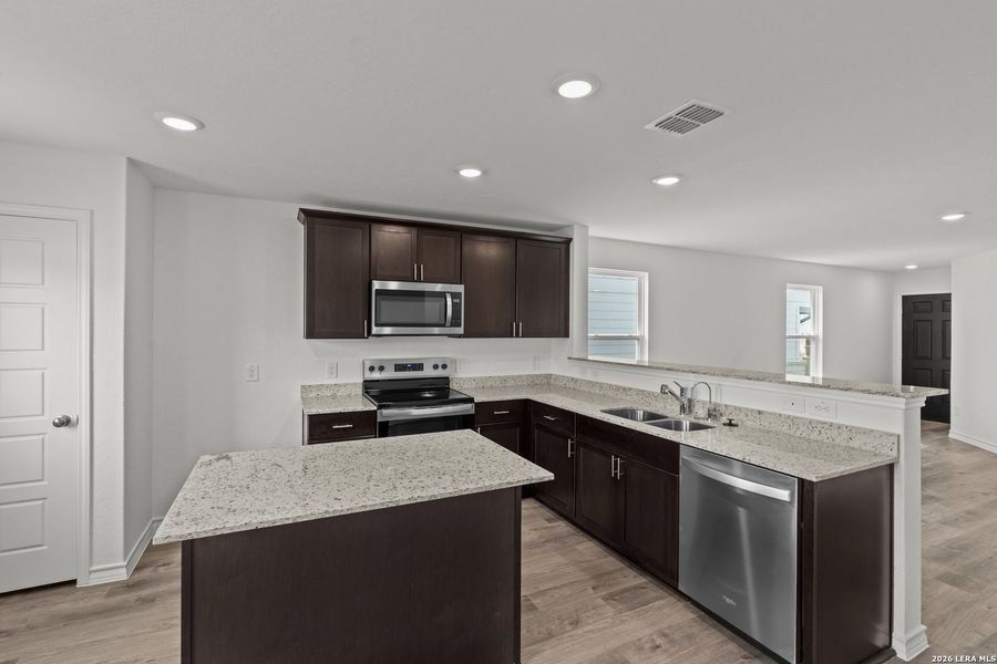 Furnished interior view inside a new home in Dove Song, Marion (Image 11).