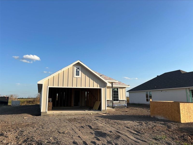 Front exterior of a new home in , Snook, TX, highlighting curb appeal (Image 18). Front exterior of a new home in , Snook, TX, highlighting curb appeal (Image 18).