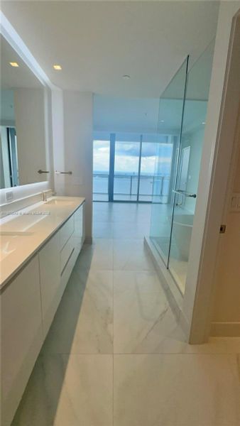 Furnished interior view inside a new home in , Miami (Image 27).