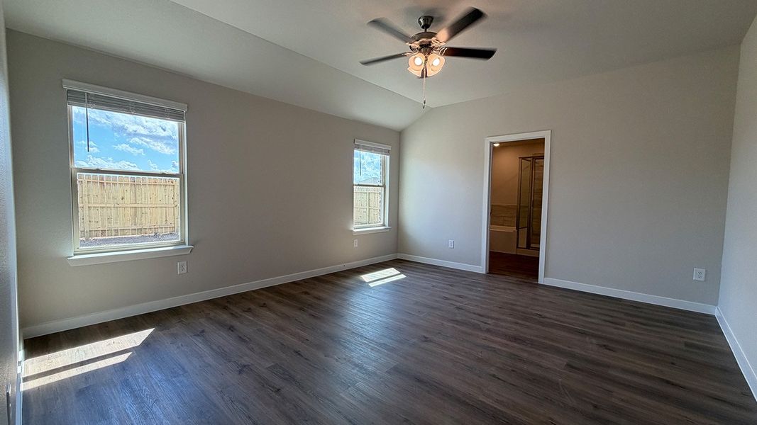 Spacious, unfurnished interior of a new home in The Lakes Northwest, Robstown (Image 28).