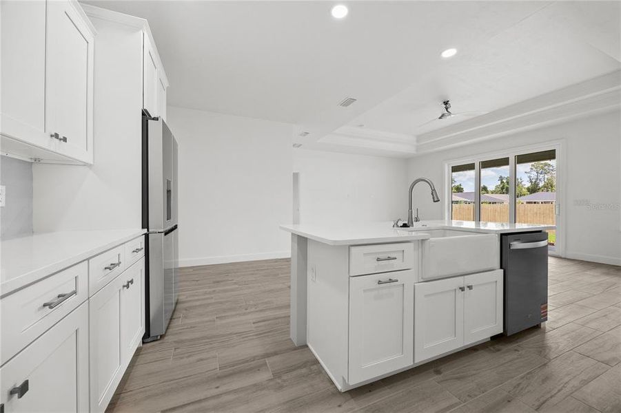 Furnished interior view inside a new home in , Gainesville (Image 9).