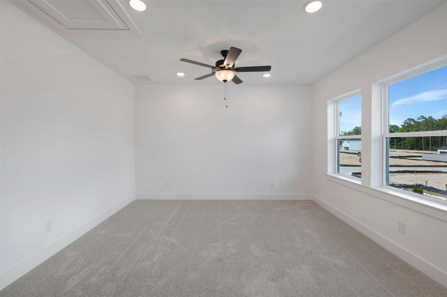 Spacious, unfurnished interior of a new home in Two Step Farm - Cottages Row Collection, Montgomery (Image 13).