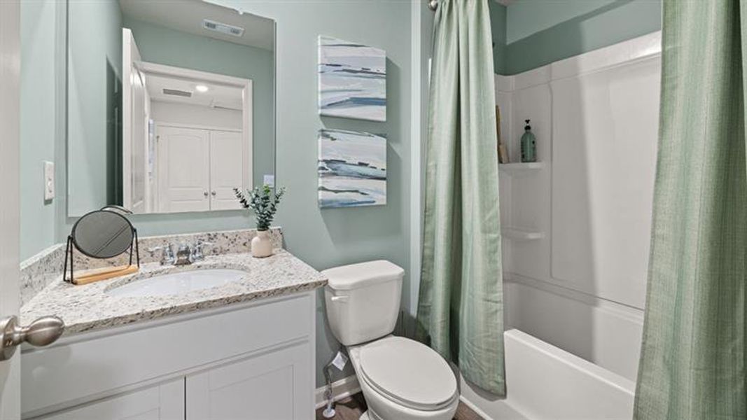 Furnished interior view inside a new home in Old Summerville Village, Rome (Image 29).