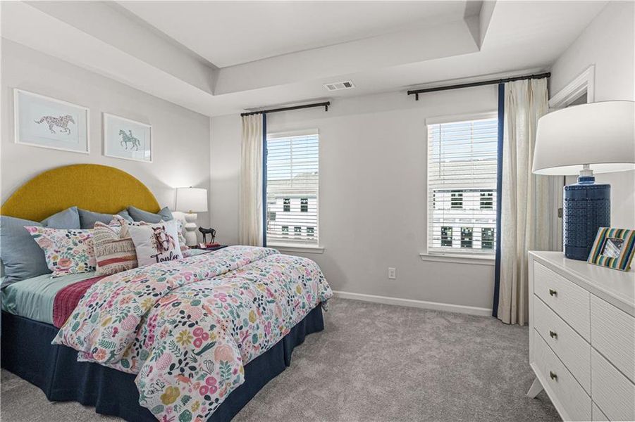 Furnished interior view inside a new home in Rosewood Farm, Lawrenceville (Image 32).
