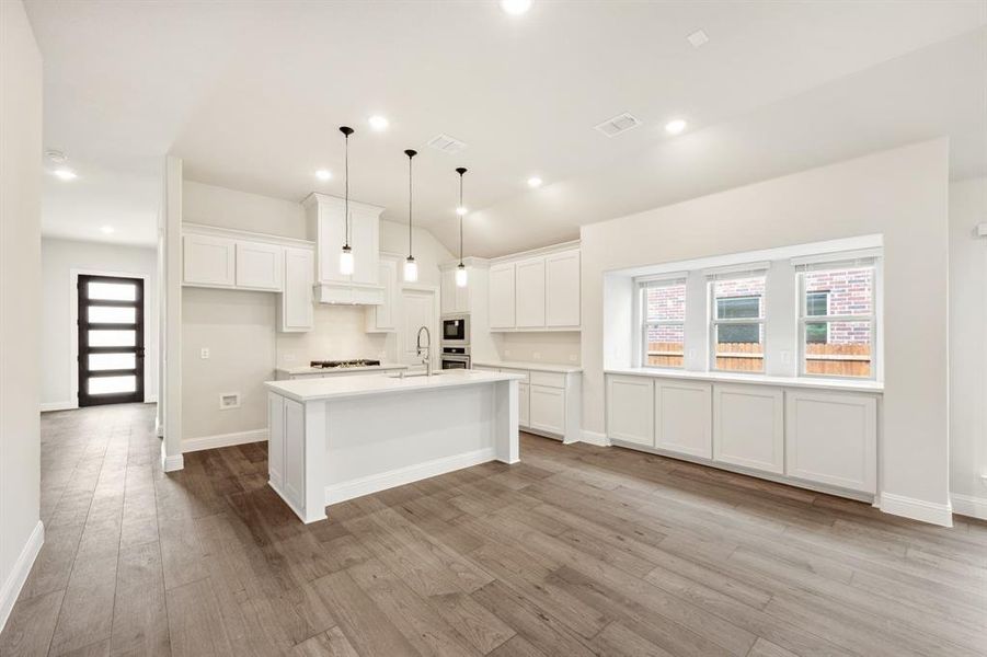 Furnished interior view inside a new home in Parks of Aledo, Aledo (Image 18).