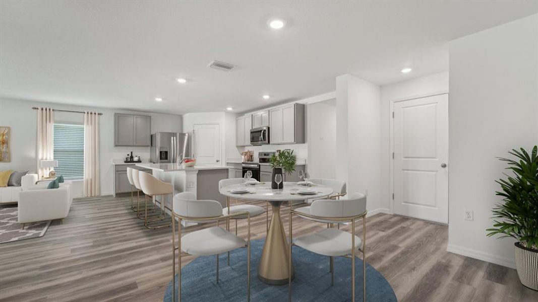 Furnished interior view inside a new home in Balm Grove, Wimauma (Image 6).