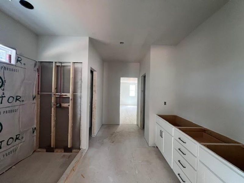 In-progress construction of a new home in , Buford, GA (Image 12).