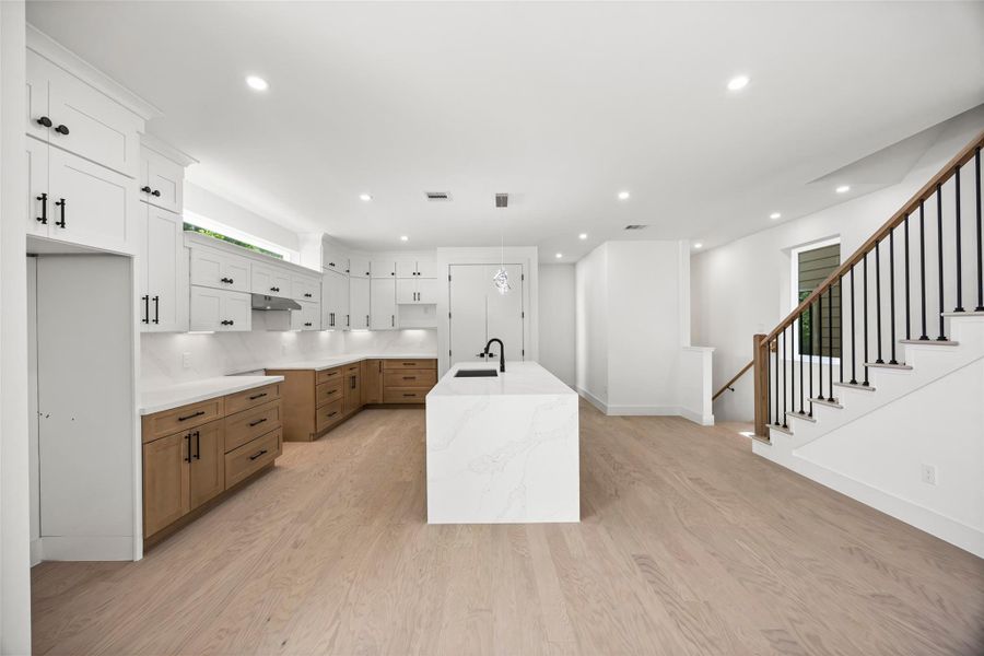 Furnished interior view inside a new home in , Houston (Image 11).