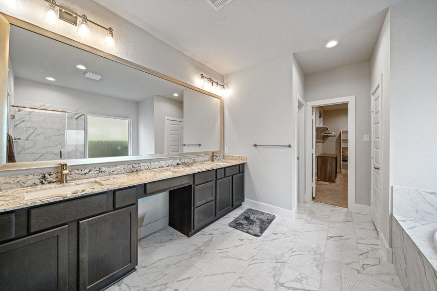 Furnished interior view inside a new home in Morton Creek Ranch, Katy (Image 19).