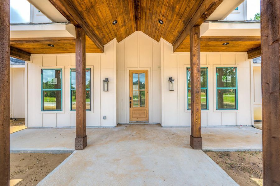 Exterior details and patio area of a home in , Montgomery (Image 29). Exterior details and patio area of a home in , Montgomery (Image 29).