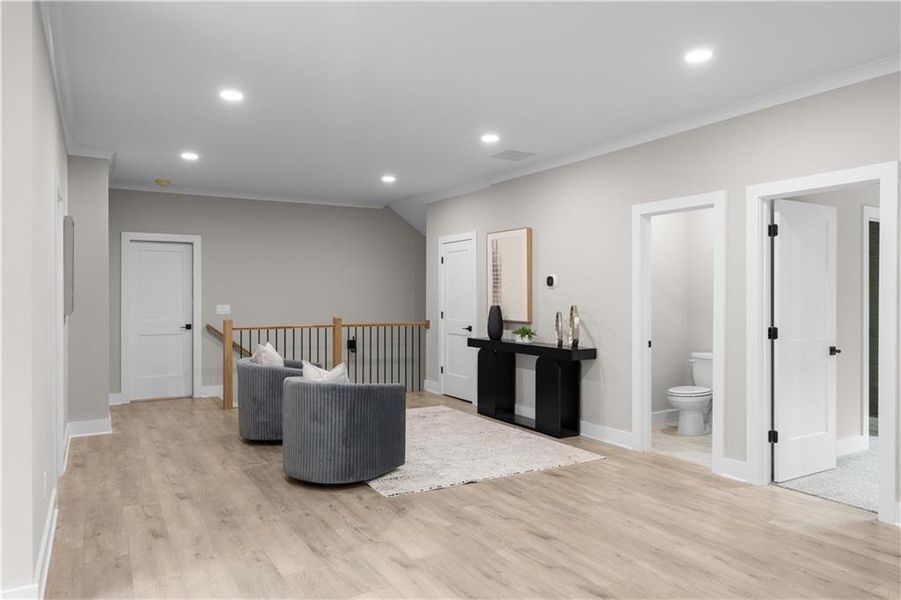 Furnished interior view inside a new home in , Lilburn (Image 41).