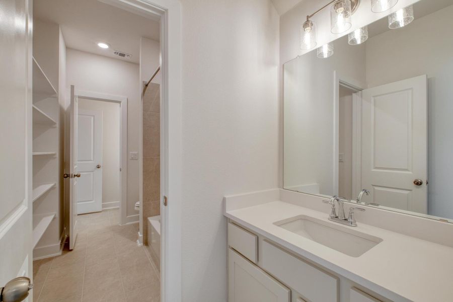 Furnished interior view inside a new home in Nolina - 50', Georgetown (Image 7). Furnished interior view inside a new home in Nolina - 50', Georgetown (Image 7).