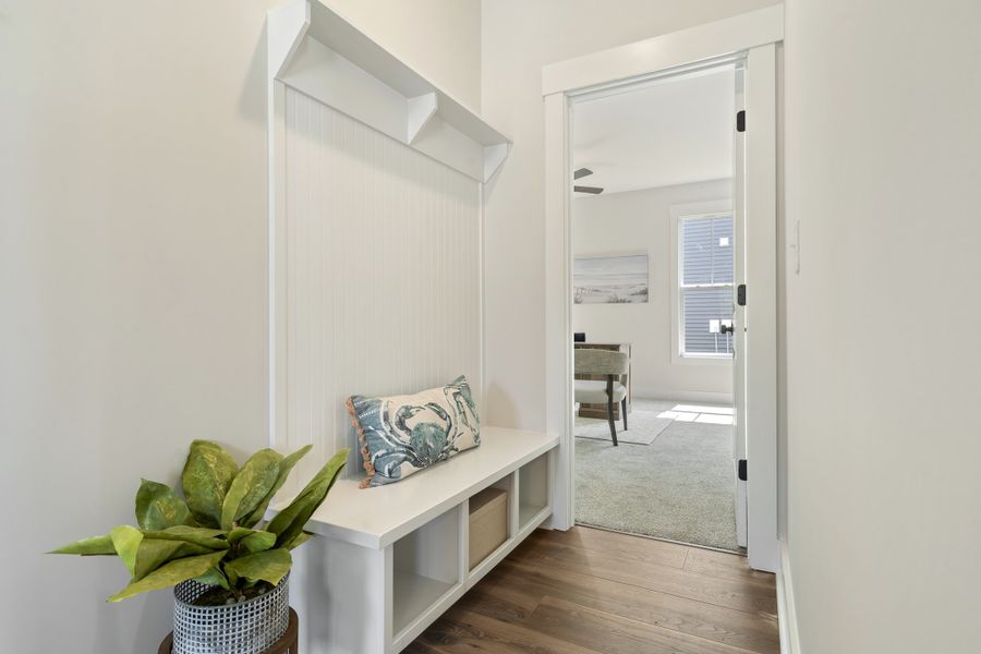 Furnished interior view inside a new home in Parkwood Estates, Leland (Image 7).