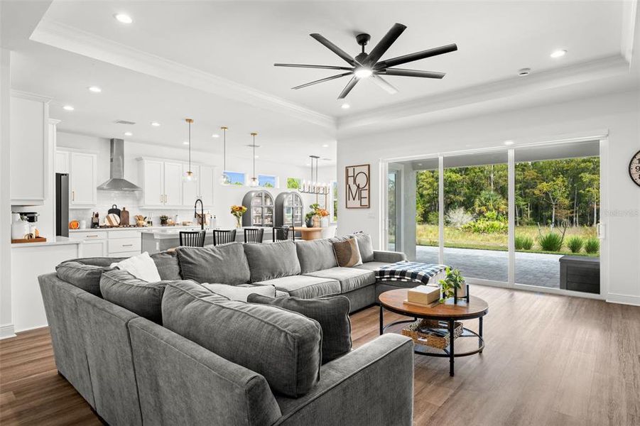 Furnished interior view inside a new home in , Punta Gorda (Image 39).