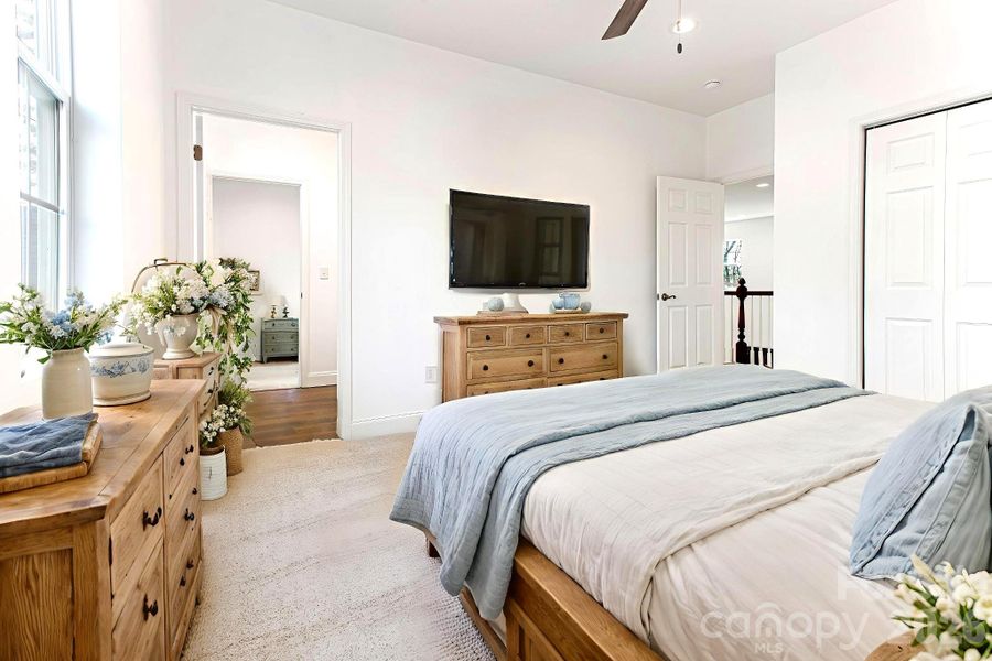 Bedroom 2 - Upper Level - Virtually Staged Bedroom 2 - Upper Level - Virtually Staged