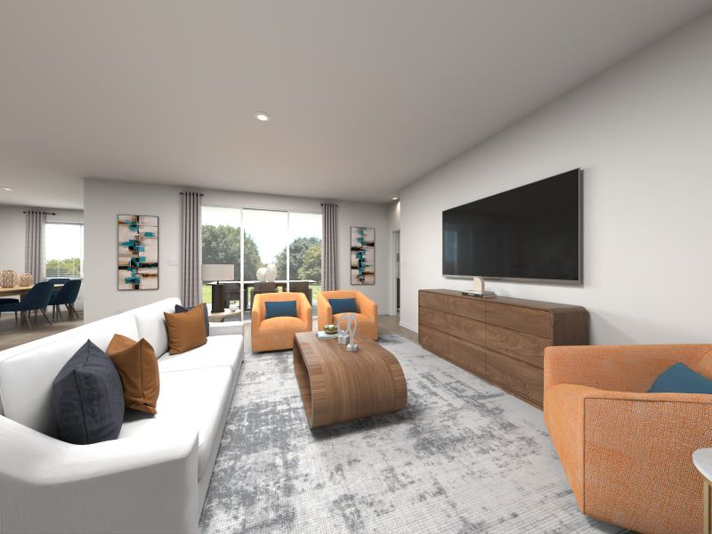 Furnished interior view inside a new home in Mount Plymouth Greens, Sorrento (Image 5).