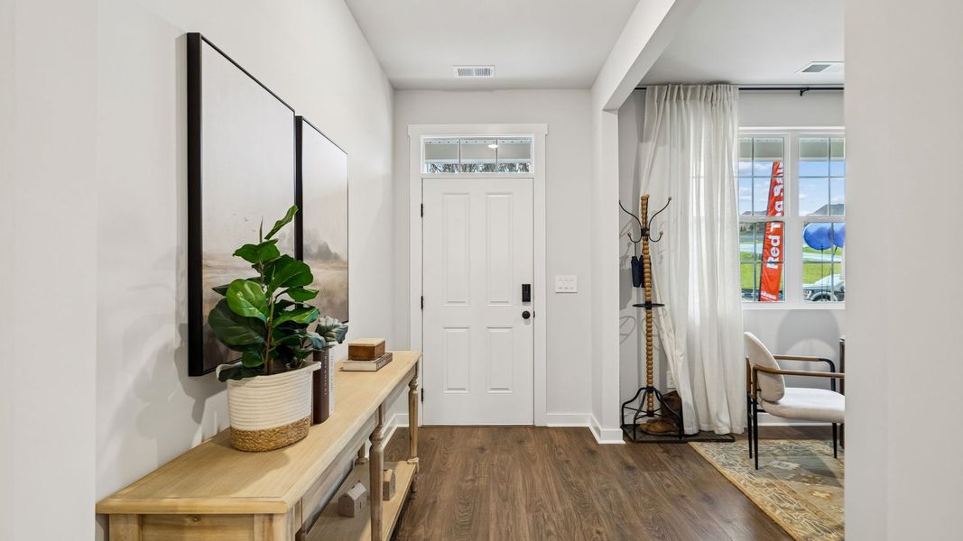Furnished interior view inside a new home in Reserve at Hickory Ridge, Columbia (Image 13).
