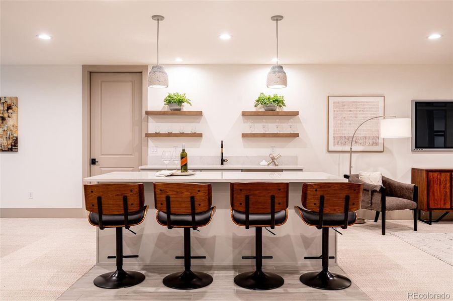 Furnished interior view inside a new home in , Denver (Image 31).