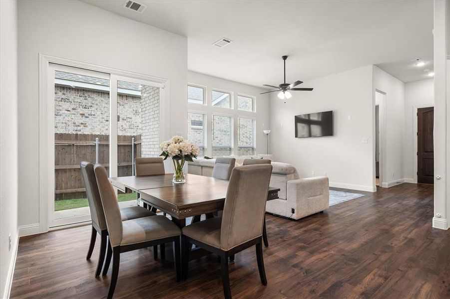 Furnished interior view inside a new home in , Garland (Image 8).