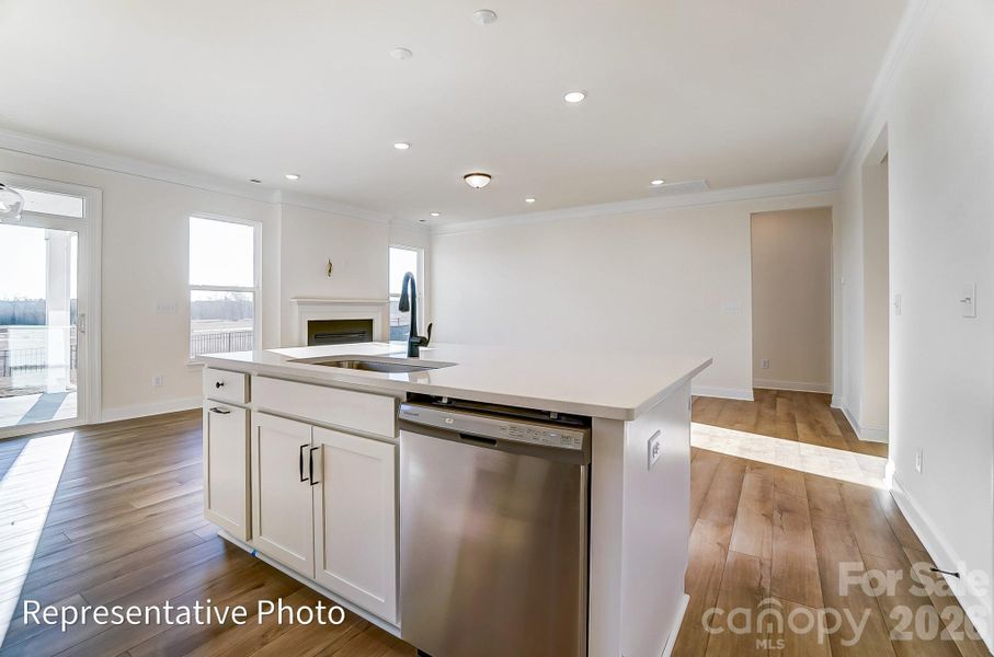 Furnished interior view inside a new home in Ashton Park, Monroe (Image 9).